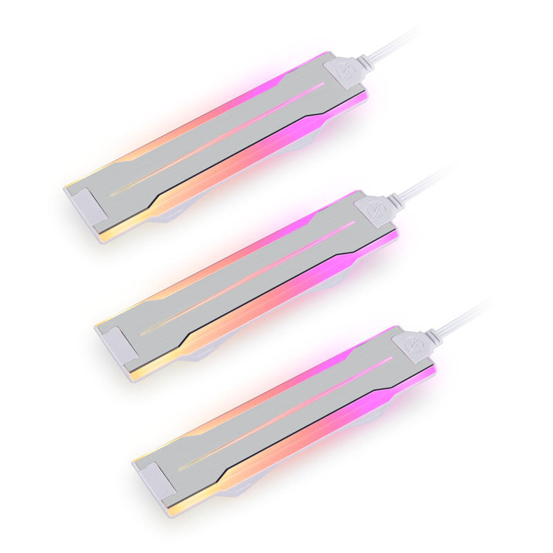 Lian Li UNI FAN P28 vifte 3-pakk 120 mm hvit ARGB kabeltilkobling