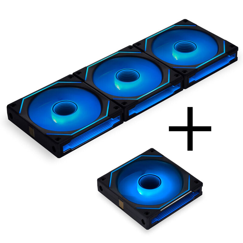 Lian Li UNI FAN SL-INF 120 ARGB Reverse Blade forfra
