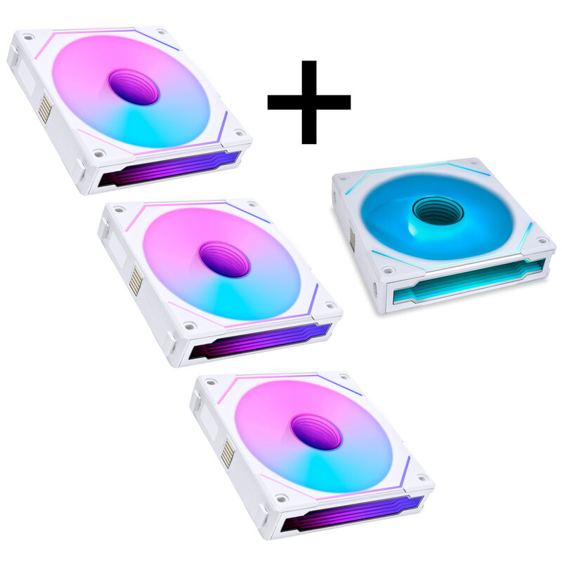Lian Li UNI FAN SL-INF 120 ARGB vifte 4-pakk forfra