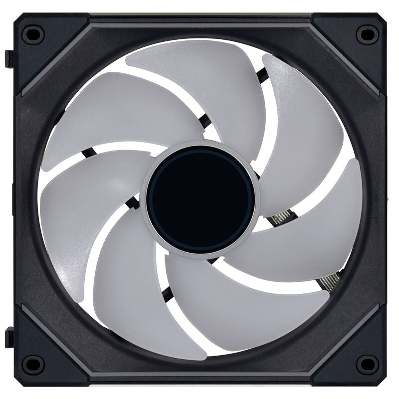 Lian Li UNI FAN SL-INF 140 ARGB vifte 4-pakk detalj nærbilde