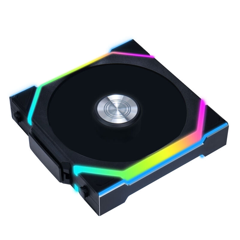 Lian Li UNI FAN SL Wireless ARGB PWM vifte 120 mm hvit detalj av ramme