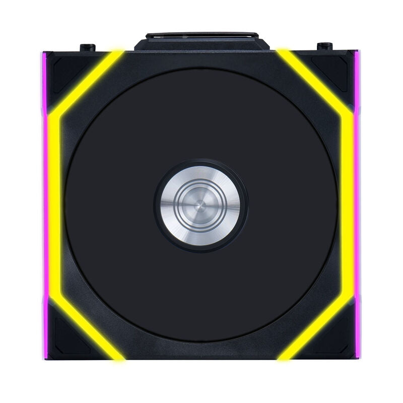 Lian Li UNI FAN SL Wireless ARGB vifte montert i PC