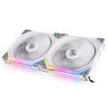 Lian Li UNI FAN SL140 ARGB PWM vifte 2-pack hvit forfra