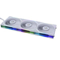 Lian Li UNI FAN TL 120 mm vifte 3-pakk RGB hvit forfra