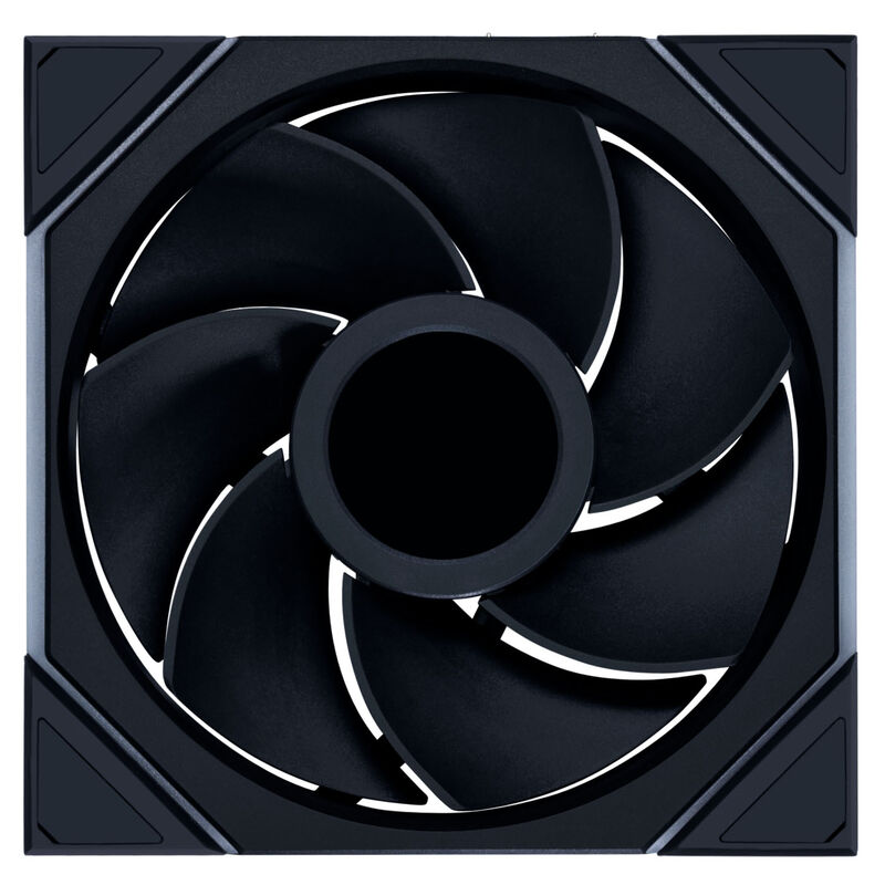 Nærbilde av Lian Li UNI FAN TL LCD Wireless vifte 140 mm LCD-display