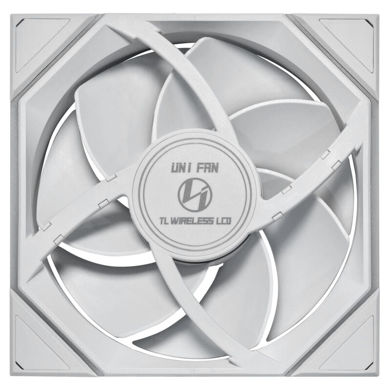 Sideprofil av Lian Li UNI FAN TL LCD Wireless vifte 140 mm