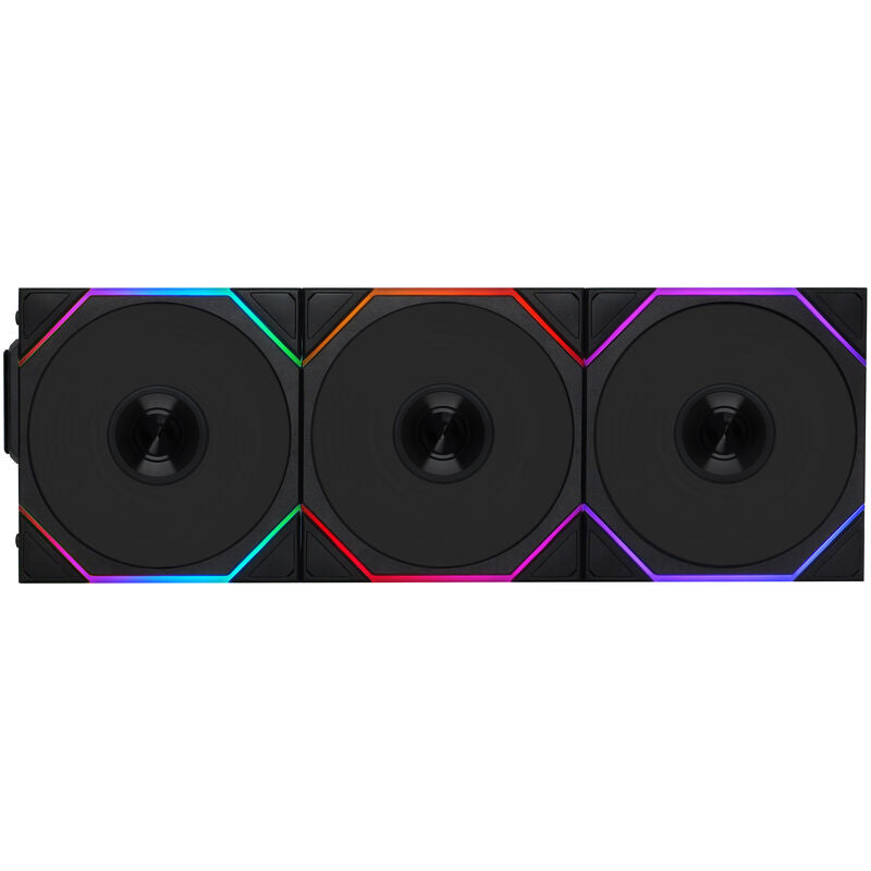 Lian Li UNI FAN TL Wireless 120 mm ARGB vifte 3-pack bakside