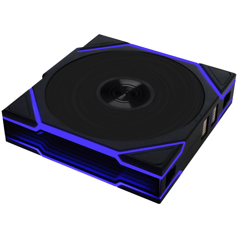 Lian Li UNI FAN TL Wireless 120 mm ARGB vifte montert i PC