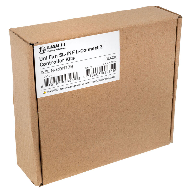 Lian Li UNI HUB SL-INF kontroller L-Connect 3 svart kabeltilkoblinger