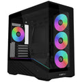 Lian Li VECTOR V100 MINI kabinett Micro-ATX herdet glass svart forfra