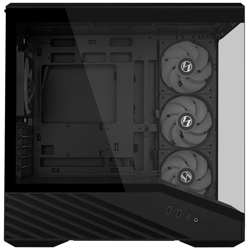 Lian Li VECTOR V100 MINI kabinett med installert maskinvare