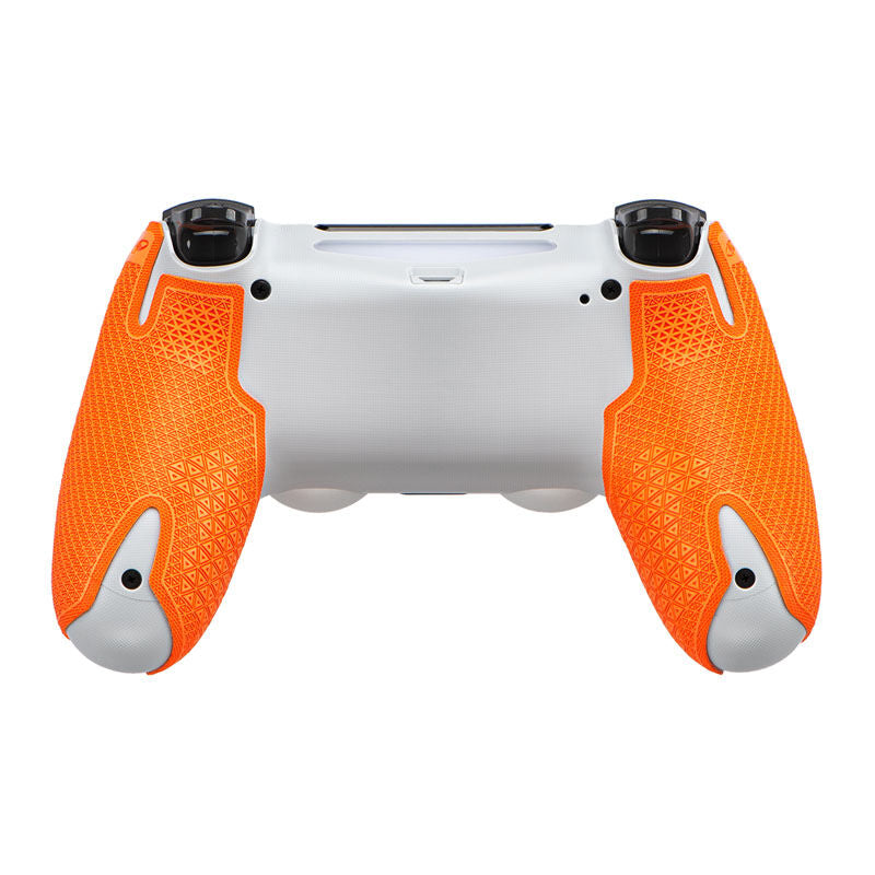 Detaljbilde av Lizard Skins PlayStation 4 kontroller-grip Tangerine