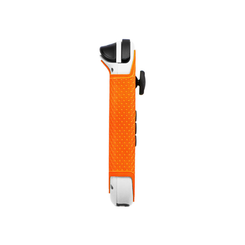 Lizard Skins Switch Joy-Con kontroller-grip Tangerine montert på kontroller