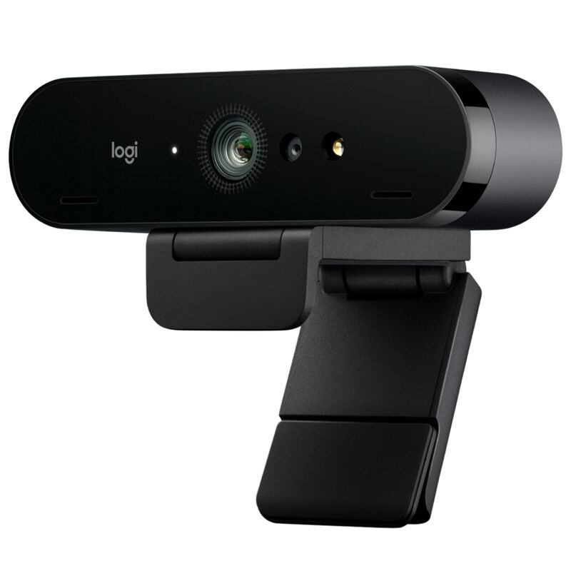 Logitech Brio Ultra HD webkamera 4K HDR svart forfra