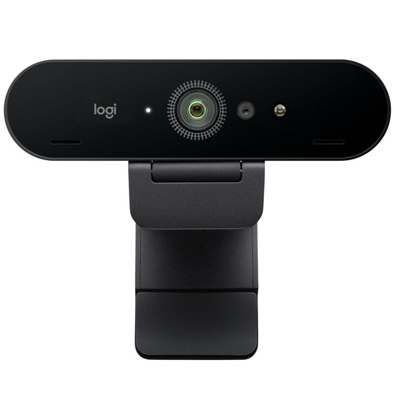 Logitech Brio Ultra HD webkamera 4K HDR svart bakside