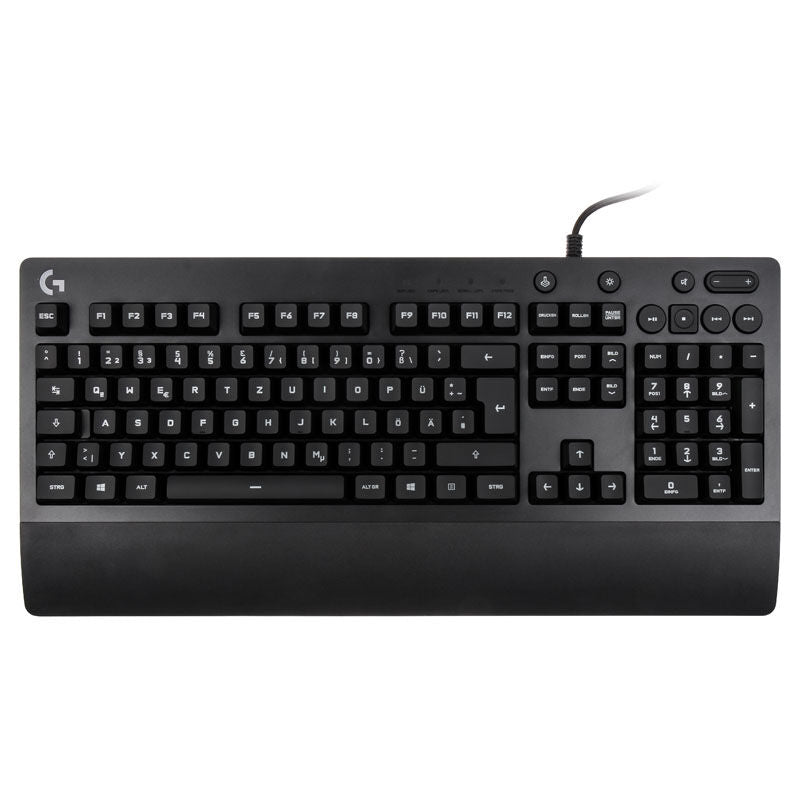 Logitech G213 Prodigy gamingtastatur RGB svart bakside