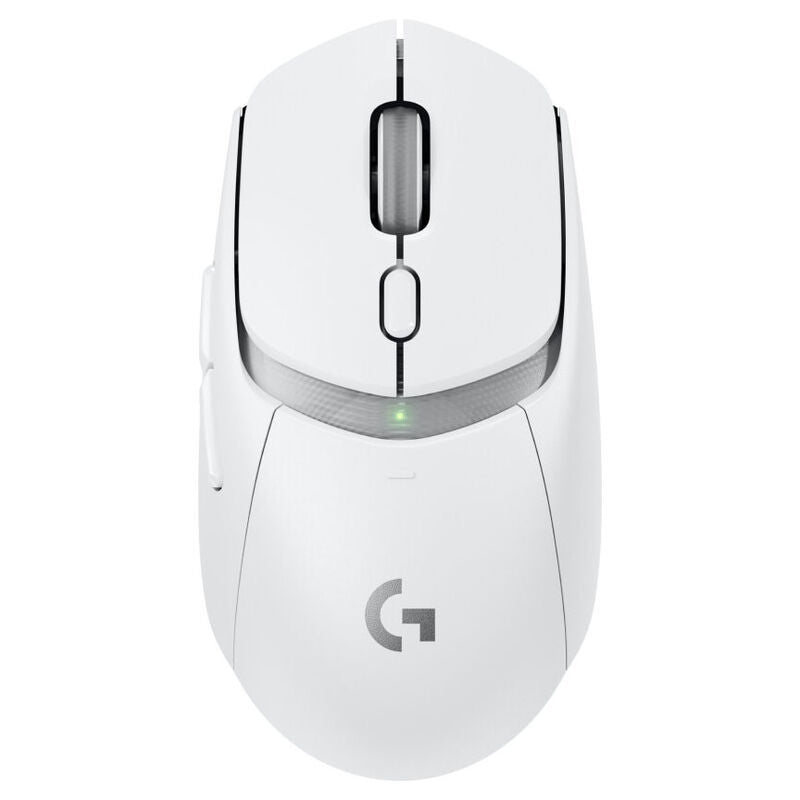 Logitech G309 Lightspeed trådløs gamingmus 25K DPI hvit forfra
