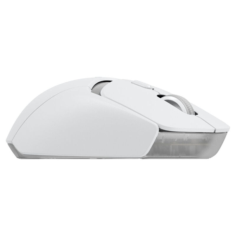 Logitech G309 Lightspeed trådløs gamingmus 25K DPI hvit bakside