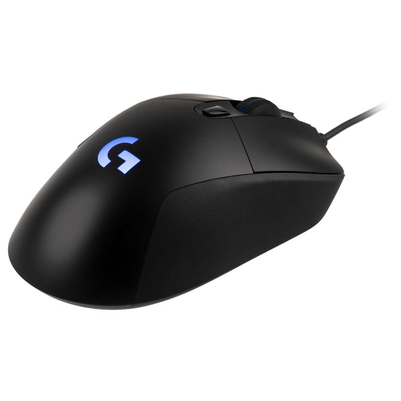 Logitech G403 Hero gamingmus kablet 16K DPI RGB svart side