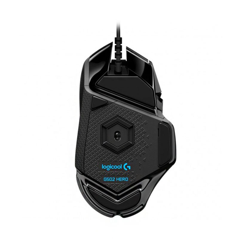 Logitech G502 Hero gamingmus 16000 DPI RGB svart vektjustering