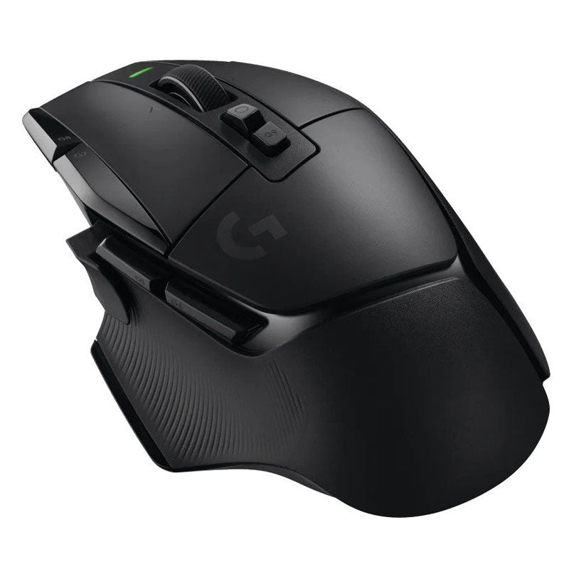 Forfra bilde av Logitech G502 X Lightspeed trådløs gamingmus 25K DPI svart
