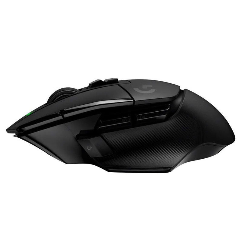 Nærbilde av Logitech G502 X Lightspeed trådløs gamingmus 25K DPI svart scrollhjul