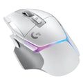Logitech G502 X PLUS trådløs gamingmus 25K DPI RGB hvit forfra
