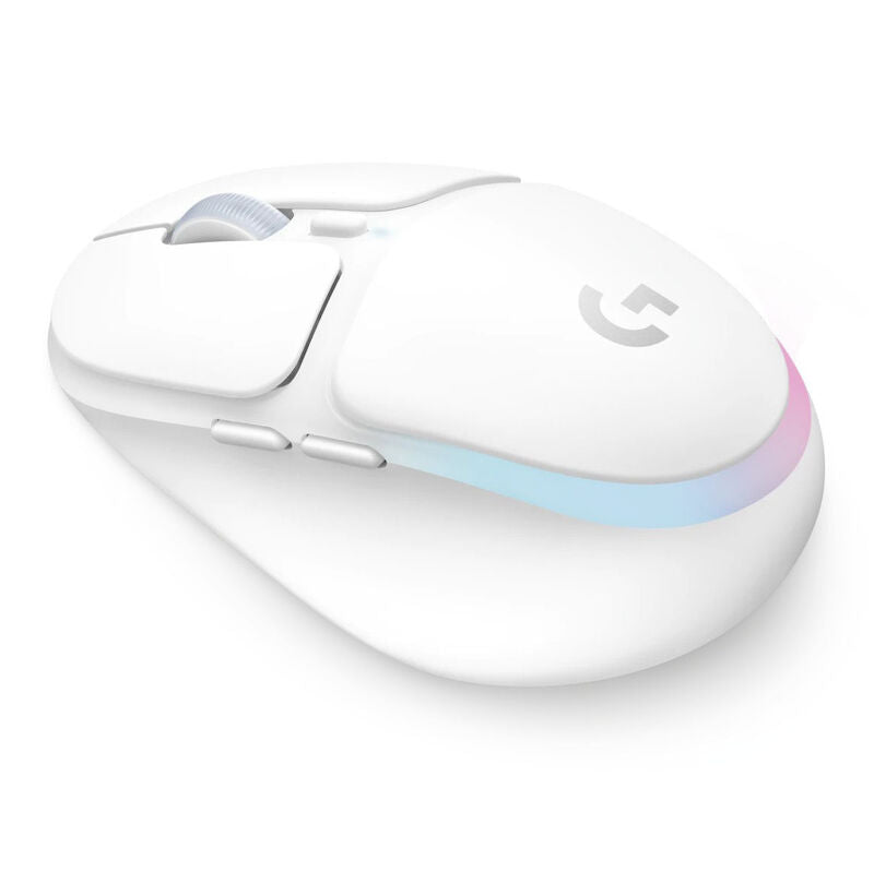 Logitech G705 Lightspeed trådløs gamingmus 8200 DPI hvit forfra