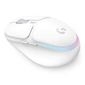 Logitech G705 Lightspeed trådløs gamingmus 8200 DPI hvit forfra