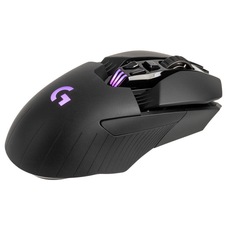 Logitech G903 Hero Lightspeed trådløs gamingmus sideprofil