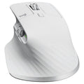 Logitech MX Master 3S trådløs mus Logi Bolt Bluetooth lysegrå forfra