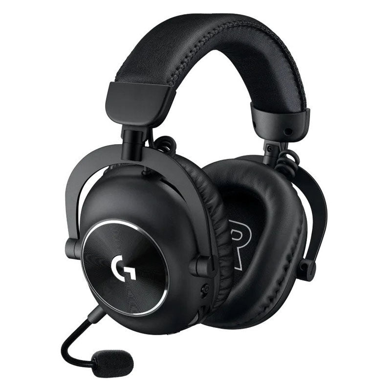 Logitech PRO X 2 Lightspeed trådløst gamingheadset 7.1 svart detalj nærbilde