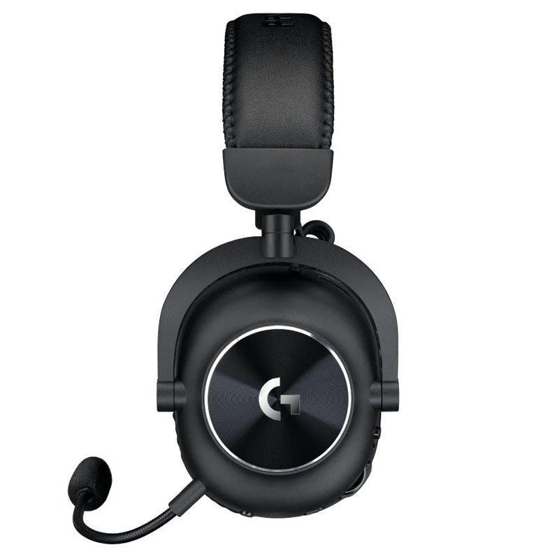 Logitech PRO X 2 Lightspeed trådløst gamingheadset 7.1 svart montert på hode