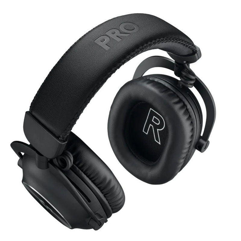 Logitech PRO X 2 Lightspeed trådløst gamingheadset 7.1 svart mikrofon nærbilde