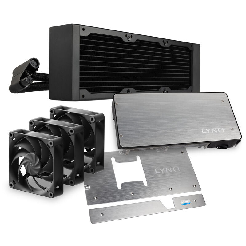 LYNK+ RTX 5090 vannkjøling upgrade kit front