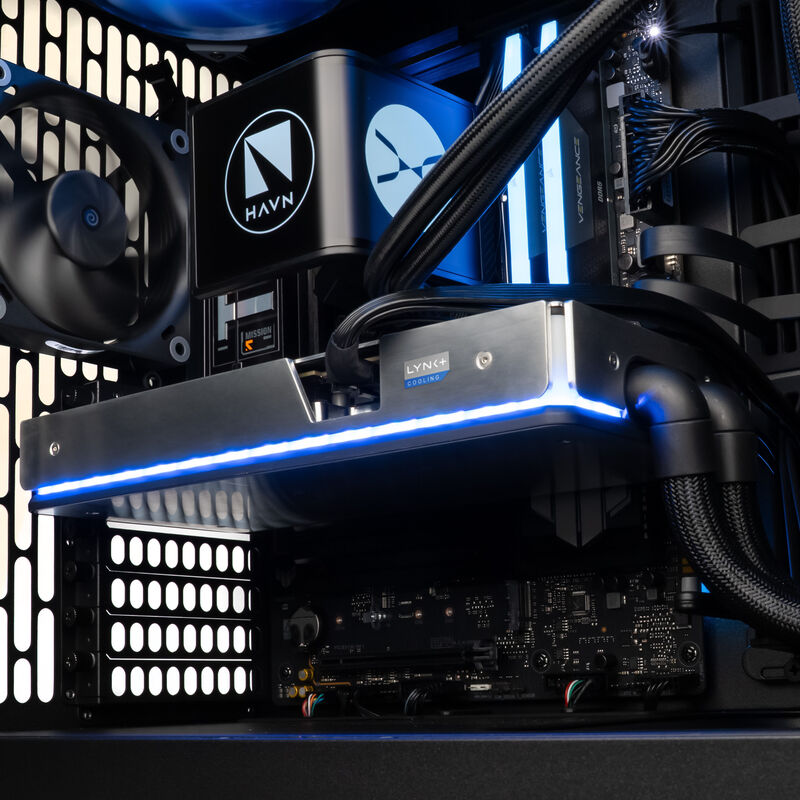 LYNK+ RTX 5090 vannkjøling Upgrade Kit for Palit radiator