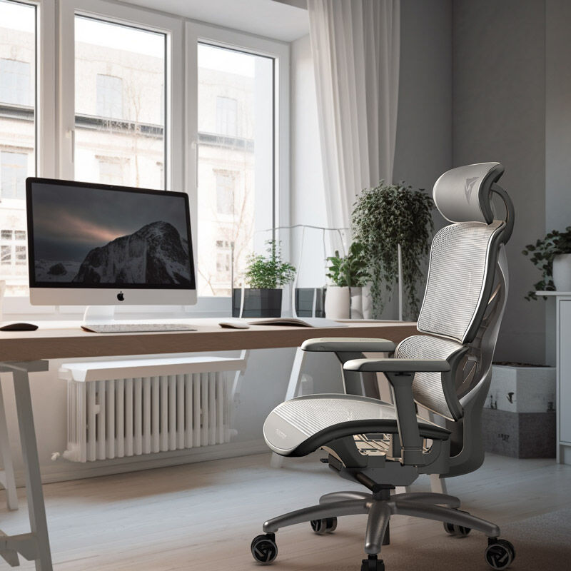 Metallbase på ThunderX3 XTC ergonomisk kontorstol mørkegrå