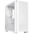 Montech AIR 100 LITE kabinett midtårn Micro-ATX herdet glass svart forfra