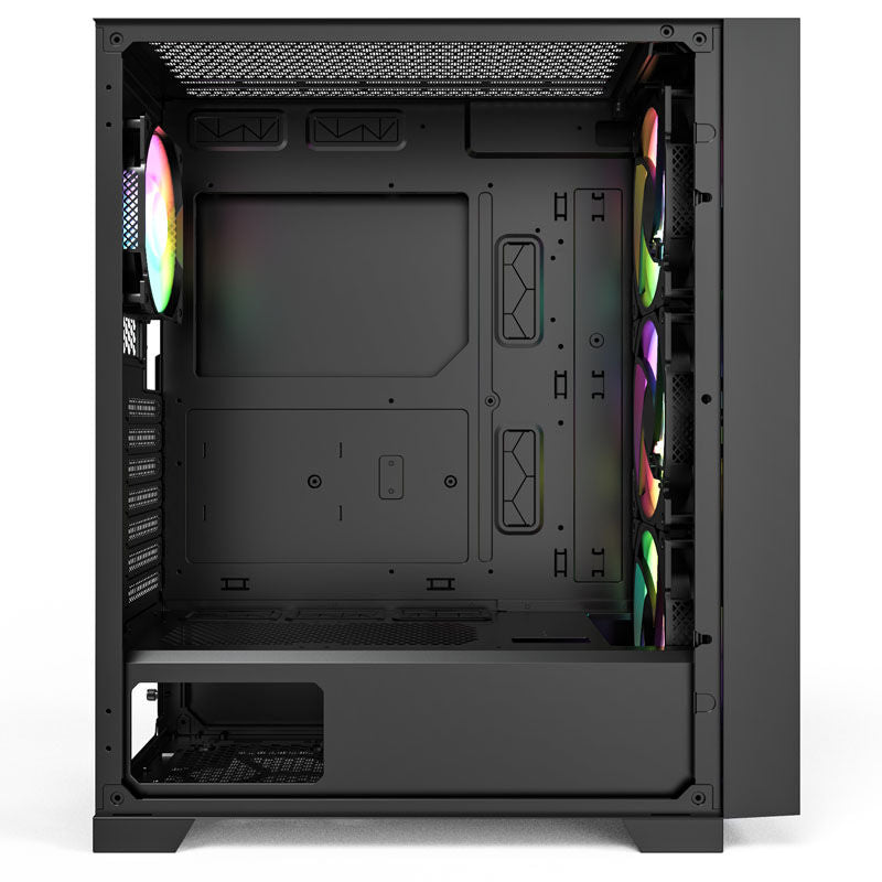 Montech AIR 1000 Premium kabinett montert med RGB-belysning