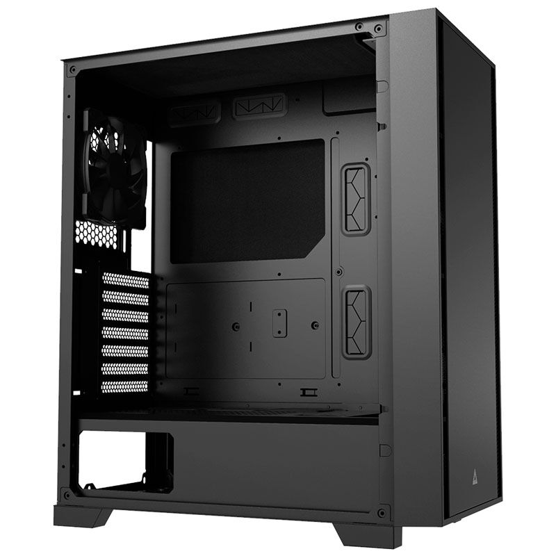 Montech AIR 1000 Silent kabinett oversikt med vifter