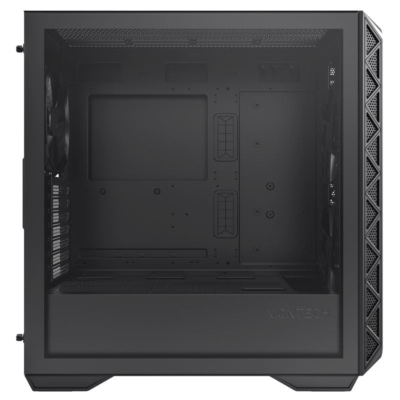 Montech AIR 903 Base kabinett midtårn E-ATX herdet glass svart detalj av vifte