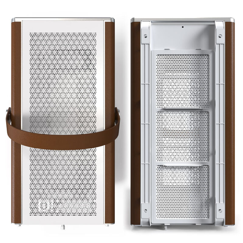 Montech HERITAGE kabinett midtårn Micro-ATX hvit USB-porter