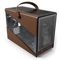 Montech HERITAGE PRO kabinett midtårn Micro-ATX hvit forfra