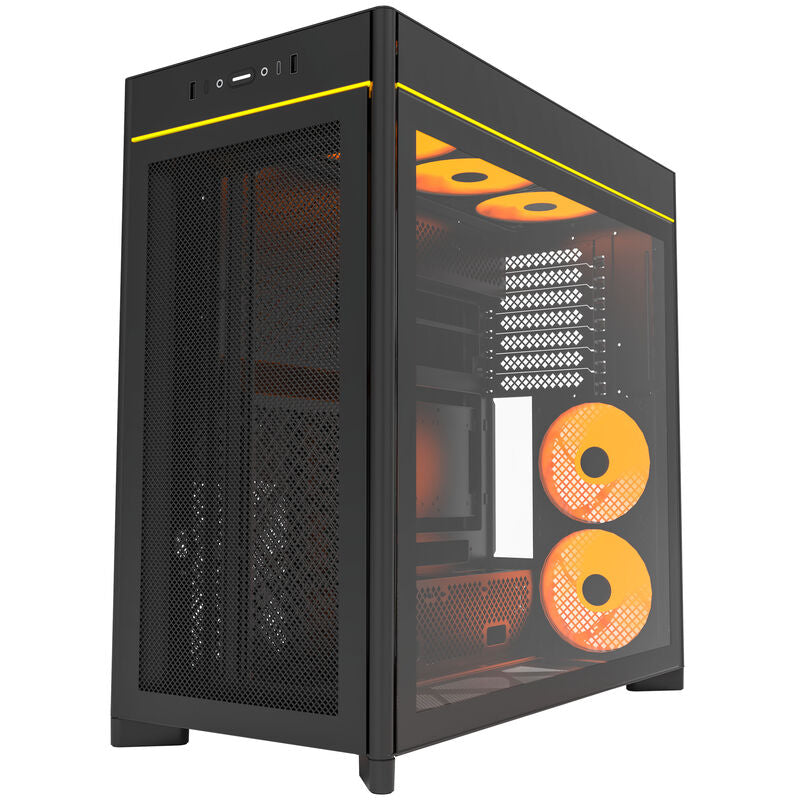 Montech HS01 PRO kabinett montert i PC-oppsett
