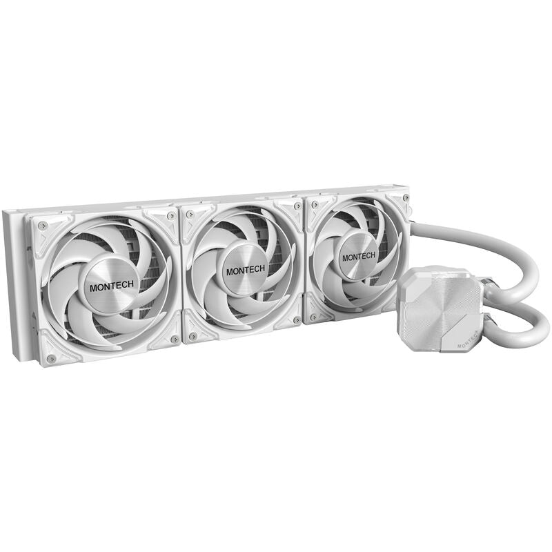 Montech HyperFlow Silent AIO vannkjøling 360 mm svart forfra