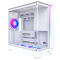 Montech KING 45 PRO kabinett midtårn ATX herdet glass RGB svart forfra