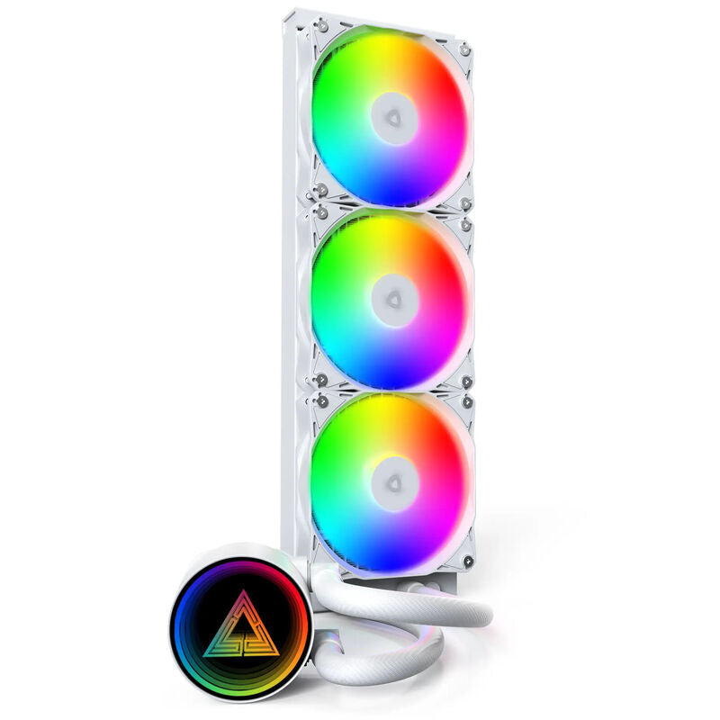 Montech LightFlow ARGB 360 AIO vannkjøling forfra