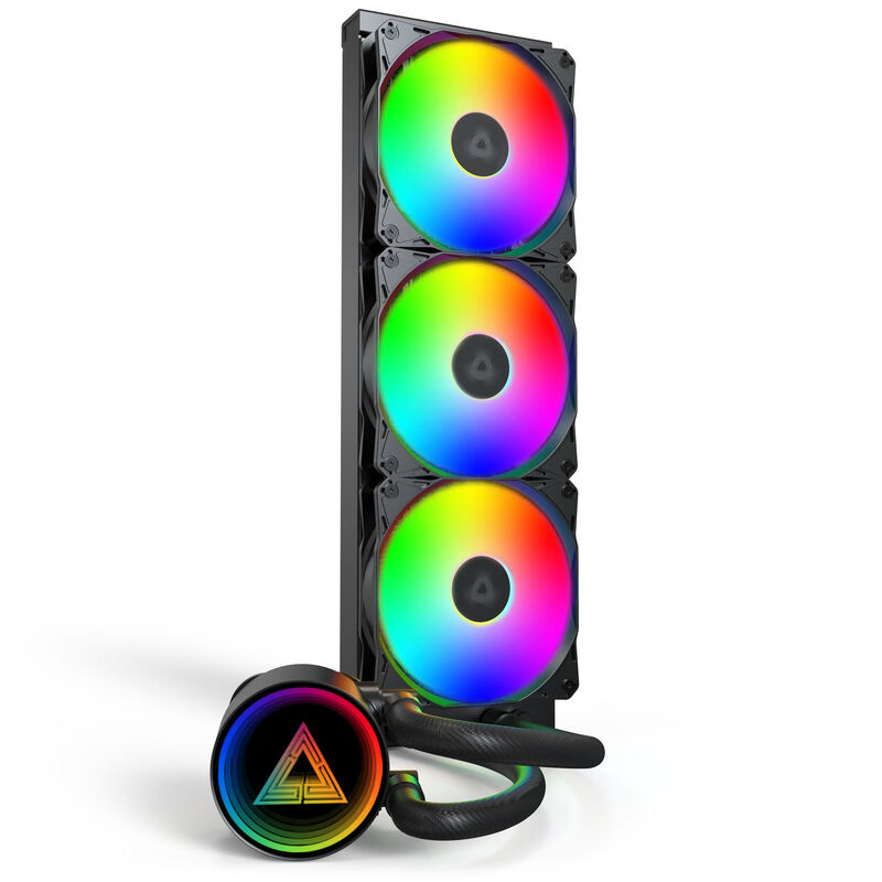 Montech LightFlow ARGB 360 AIO vannkjøling 360 mm hvit - Montech