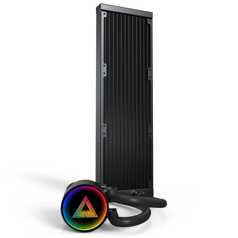 Montech LightFlow ARGB 360 AIO vannkjøling 360 mm hvit - Montech