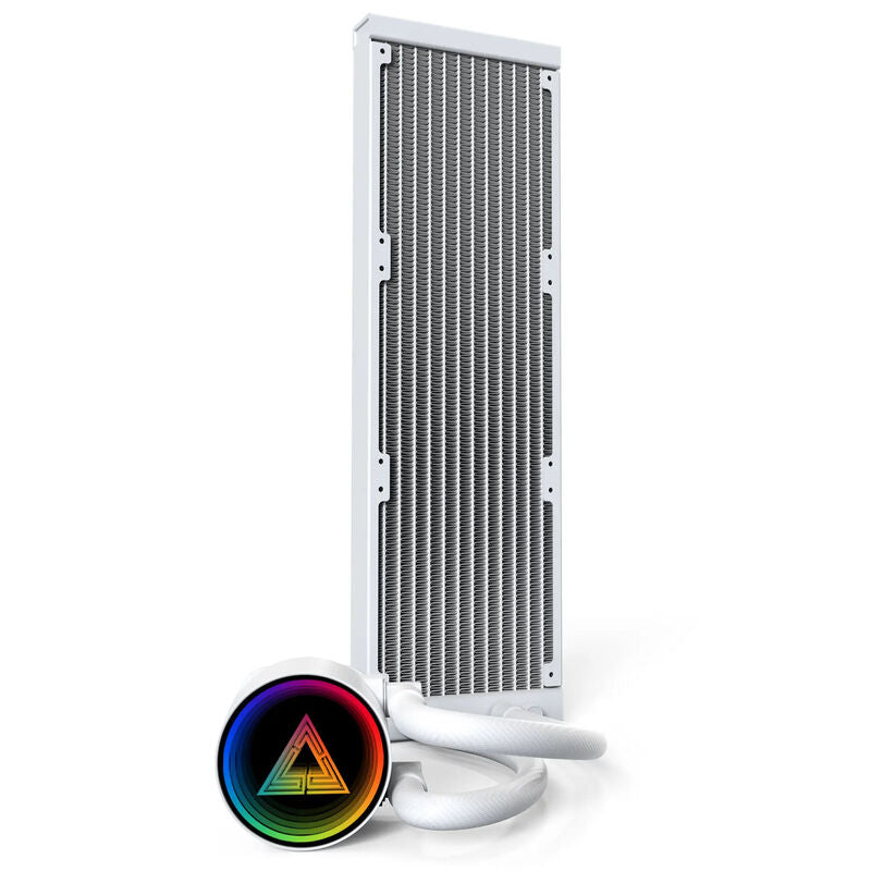 Montech LightFlow ARGB 360 AIO vannkjøling bakside
